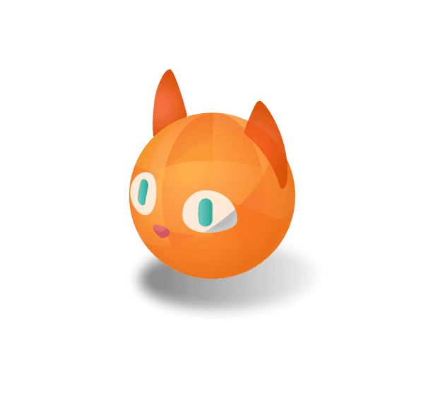 Yellow Soft toy Cat