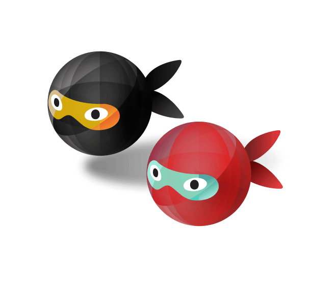 Soft toy Ninjas